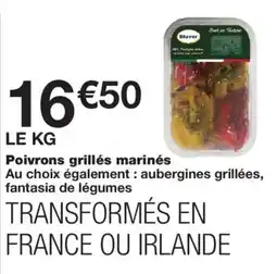 Monoprix Bluver Poivrons grillés marinés offre