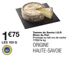 Monoprix CHABERT Tomme de Savoie offre