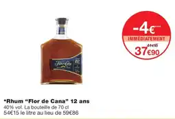 Monoprix Flor de Cana Rhum offre