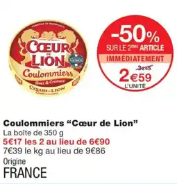 Monoprix Cœur de Lion Coulommiers offre