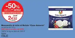 Monoprix Casa Azzurra Mozzarella di latte di Bufala offre