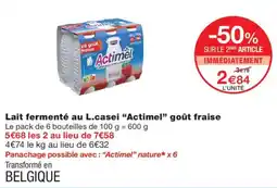 Monoprix Actimel offre