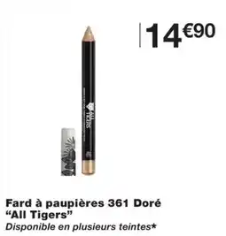 Monoprix All Tigers Fard à paupières 361 Doré offre