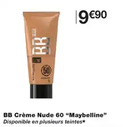 Monoprix Maybelline BB Crème Nude 60 offre