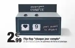 Bazarland Flip-flap "chaque jour compte" offre
