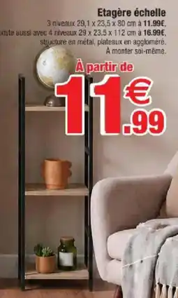 Bazarland Etagère échelle offre