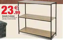 Bazarland Console 3 niveaux offre