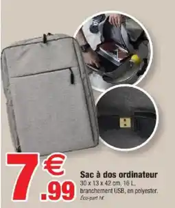 Bazarland Sac a dos ordinateur offre