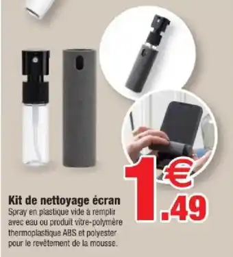 Kit de nettoyage écran