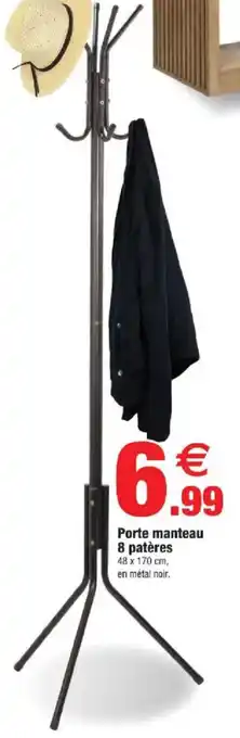 Bazarland Porte manteau 8 patères offre