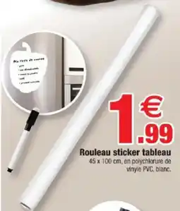 Bazarland Rouleau sticker tableau offre
