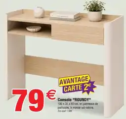 Bazarland ROUNDY Console offre