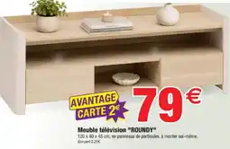 Bazarland ROUNDY Meuble télévision offre
