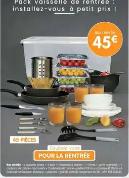 b&m Box rentrée offre