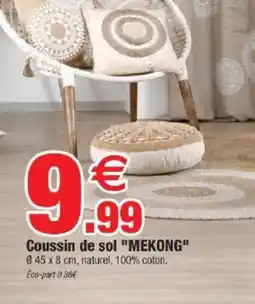 Bazarland MEKONG Coussin de sol offre
