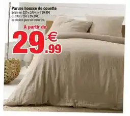 Bazarland Parure housse de couette offre