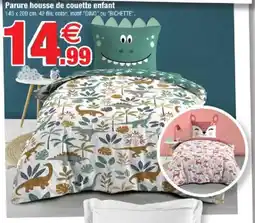Bazarland Parure housse de couette enfant offre