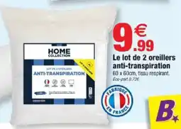 Bazarland HOME COLLECTION oreillers offre
