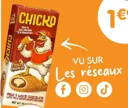 b&m CHICKO CRAZY CHOCOLATE offre
