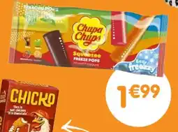 b&m Chupa Chups Squeezee Freeze Pops offre