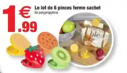 Bazarland pinces ferme sachet offre