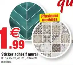 Bazarland Sticker adhésif mural offre