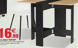 Bazarland La chaise "GUSTAV" offre
