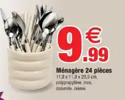 Bazarland Ménagère 24 pièces offre