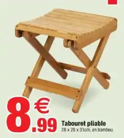 Bazarland Tabouret pliable offre