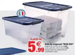 Bazarland WAVE BOX offre