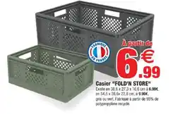 Bazarland FOLD'N STORE Casier offre
