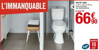 Brico Dépôt Pack wc "lagon" offre
