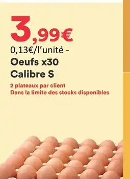 Hmarket Oeufs calibre s offre