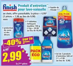 Norma Finish liquide de rinçage offre