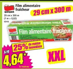 Norma Quickpack film alimentaire fraîcheur offre