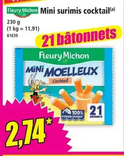 Norma Fleury michon mini surimis cocktail offre