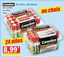 Norma Camelion piles alcalines offre