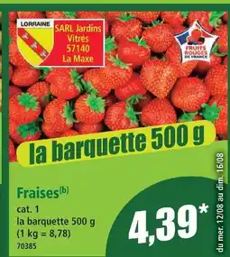 Norma Fraises offre