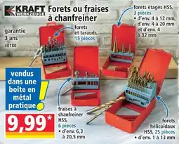 Norma Kraft werkzeuge forets et fraises à chanfreiner offre