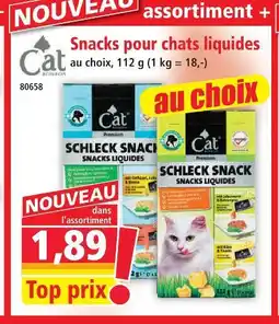 Norma Cat snacks pour chats liquides offre