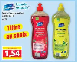 Norma Saubermax liquide vaisselle offre