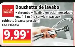 Norma Casa royale douchette de lavabo offre
