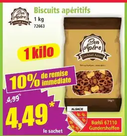 Norma Bon apéro biscuits apéritifs offre