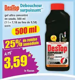 Norma Destop déboucheur surpuissant offre