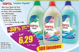 Norma Toptil lessive liquide offre