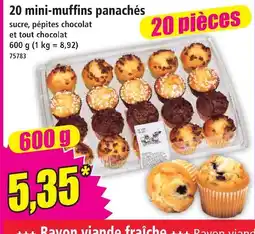Norma Mini-muffins panachés offre