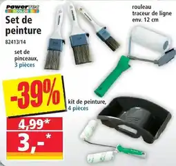 Norma Powertec color set de pinceaux offre