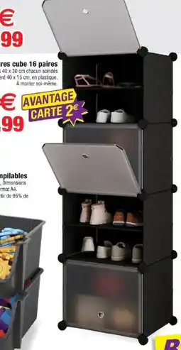 Bazarland Cubes cube 16 paires offre