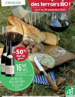 L'Eau Vive Secret de Lunès Pinot Noir offre