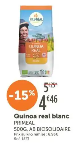 L'Eau Vive PRIMEAL Quinoa real blanc offre